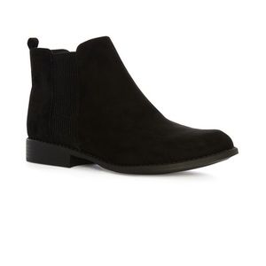Black ankle boots